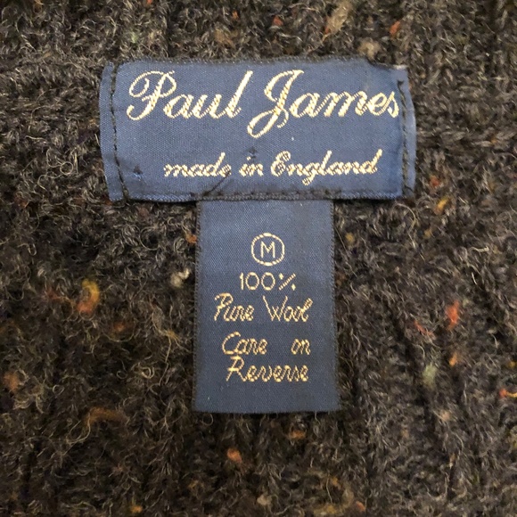 Paul James English Wool winter sweater circa 2000 - Picture 3 of 3
